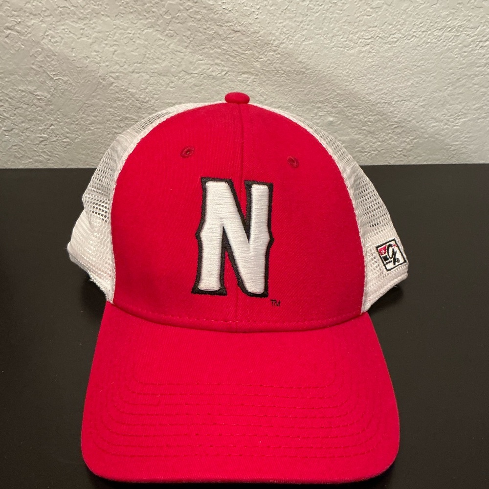 Red and White N Logo Cap (retro Northridge)